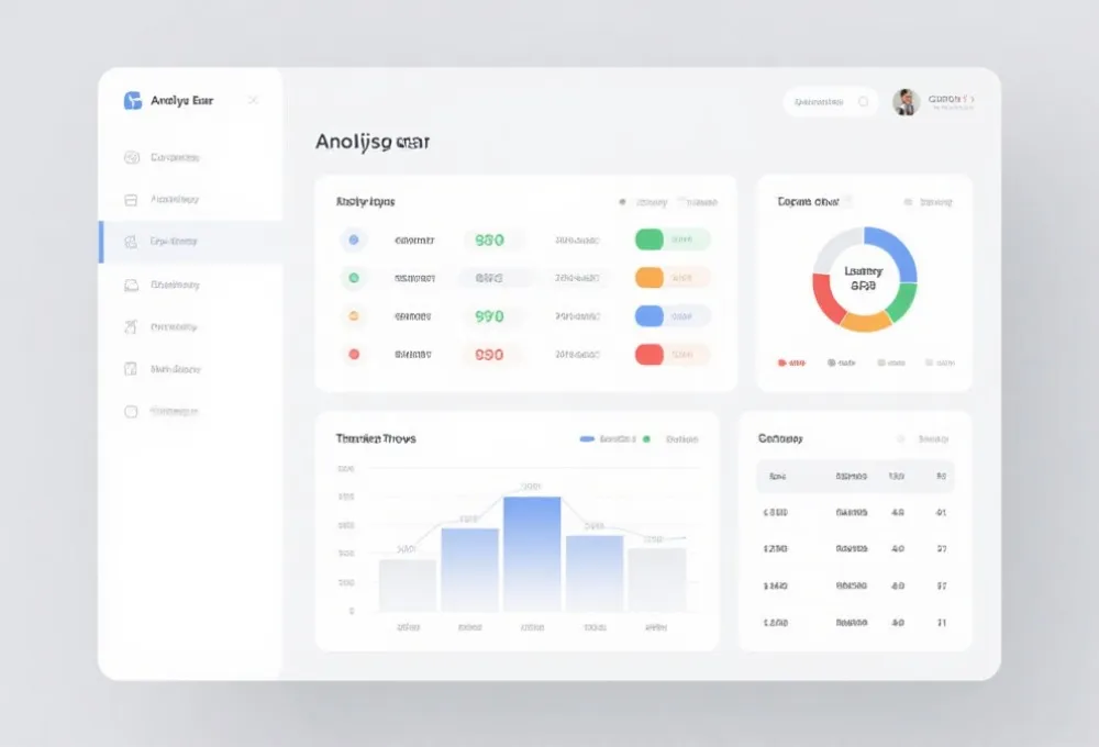 数据面板示意图